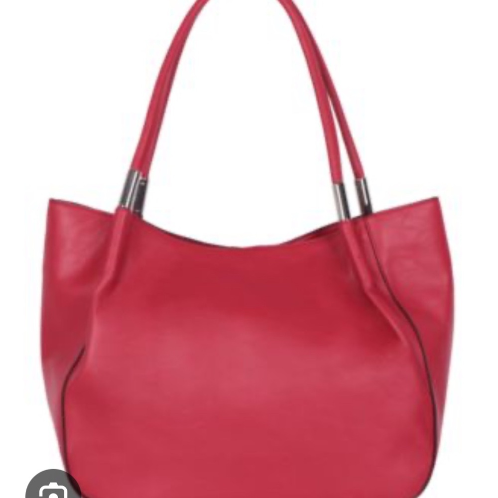Alfani Chic Red Tote Bag